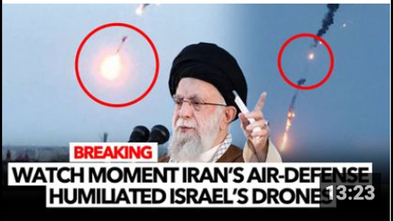 "Iran Foils Israel's Attempted Attack on Military Base, Air Defense Conquers Drones"
