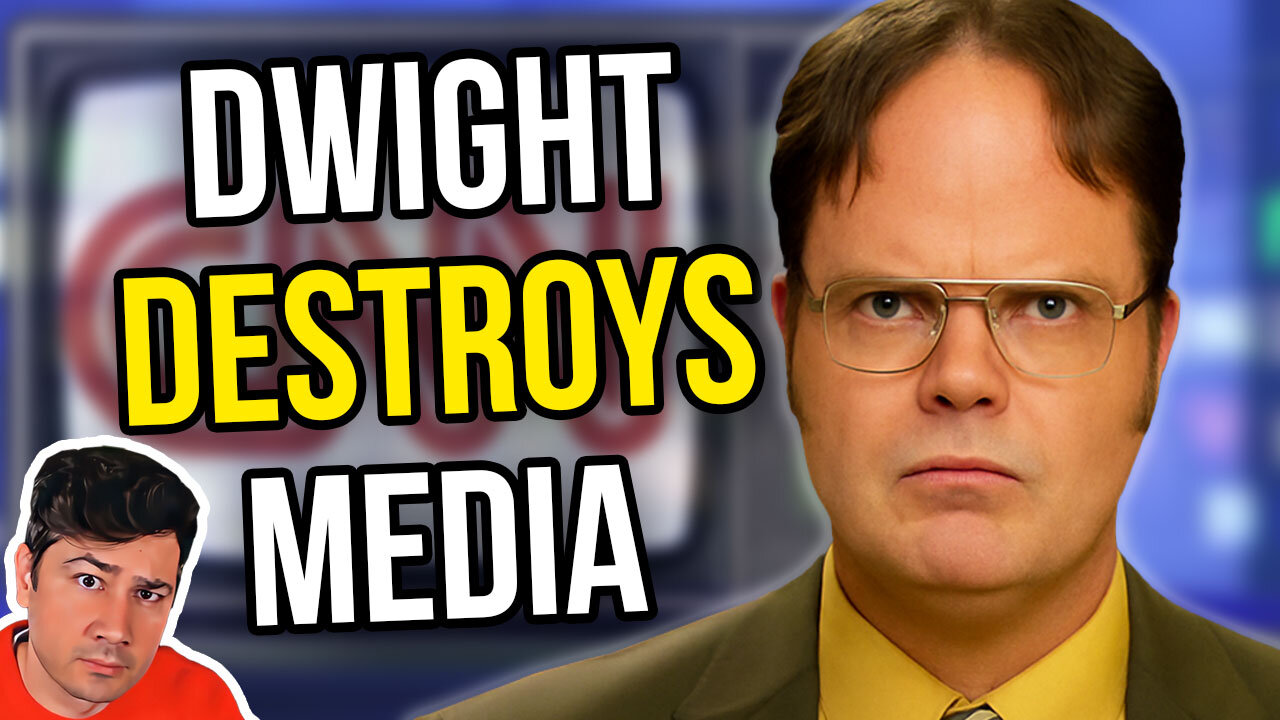 DWIGHT From The Office DESTROYS Mainstream Media LIES To Their Face!