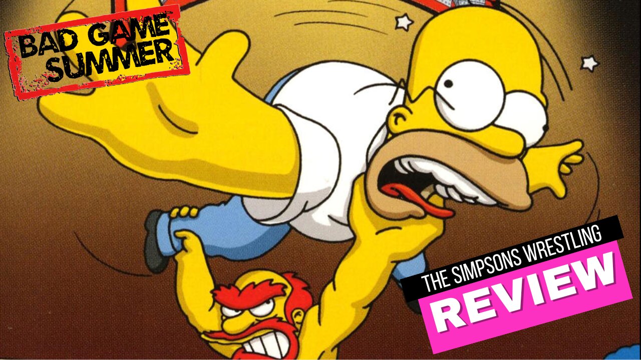 The Simpsons Wrestling (PS1) Review: Choo-Choo-Choose Something Else