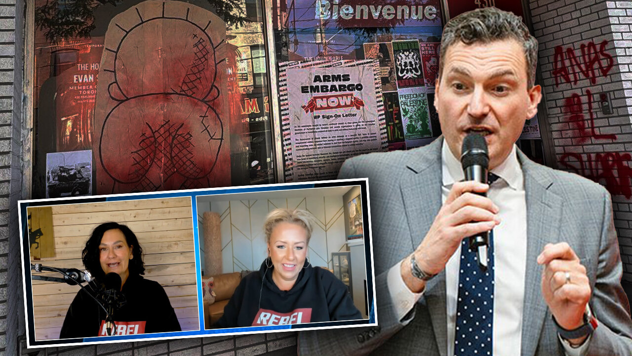 Liberal minister's office hit with anti-Israel vandalism