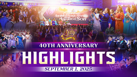 40th Anniversary of the Feast of the Passover • September 1, 2025 | Highlights