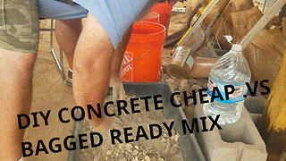 Cheap DIY Concrete