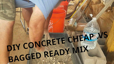 Cheap DIY Concrete