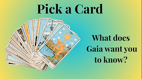 Tarot Pick a card – what Gaia wants you to know 🔮❤️🧚🏼 Want to learn how to read tarot?