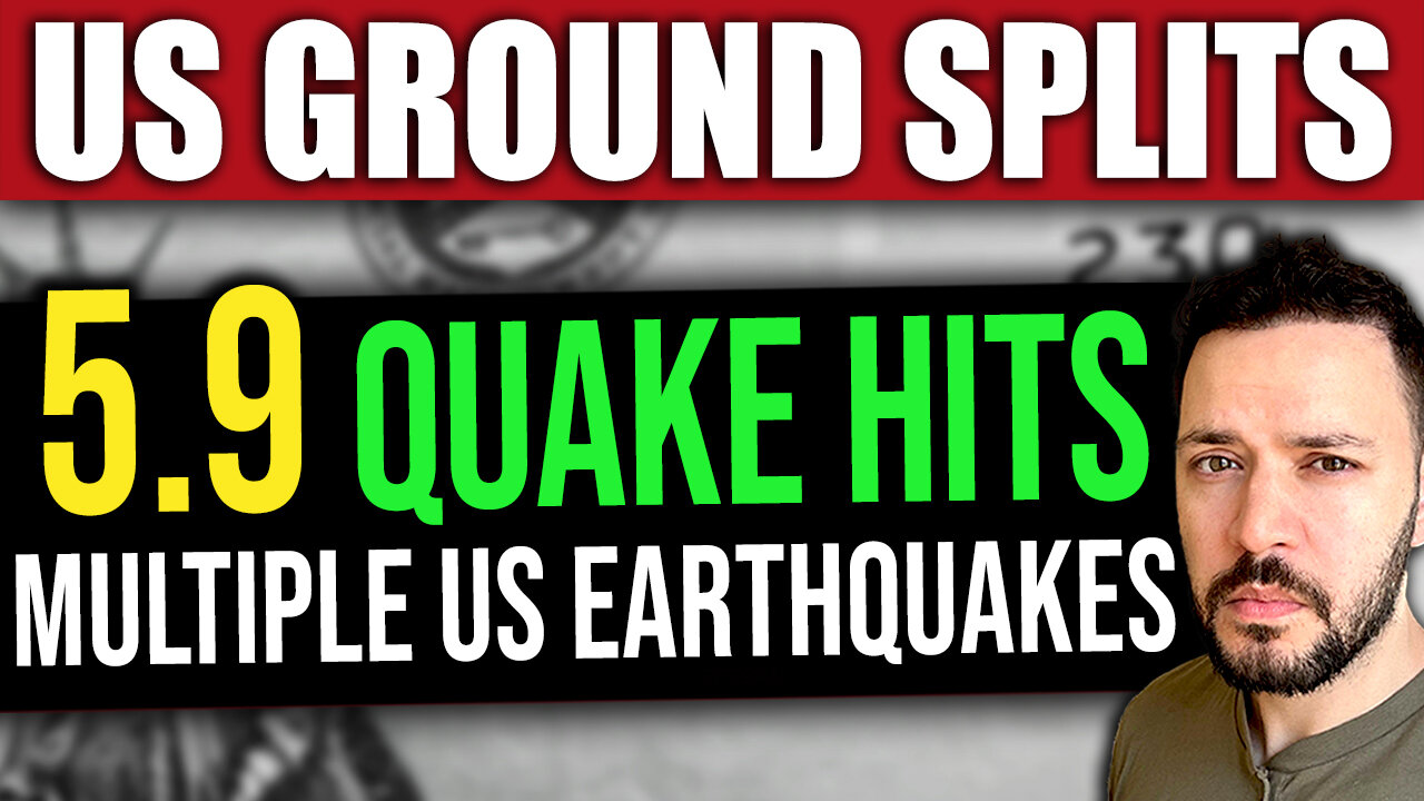 BREAKING: New 5.9 Earthquake - US Fault SPLITS APART