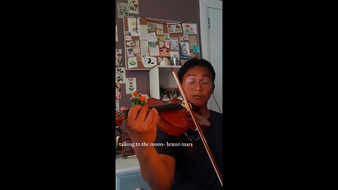 Talking To The Moon- Violin Cover (Short)