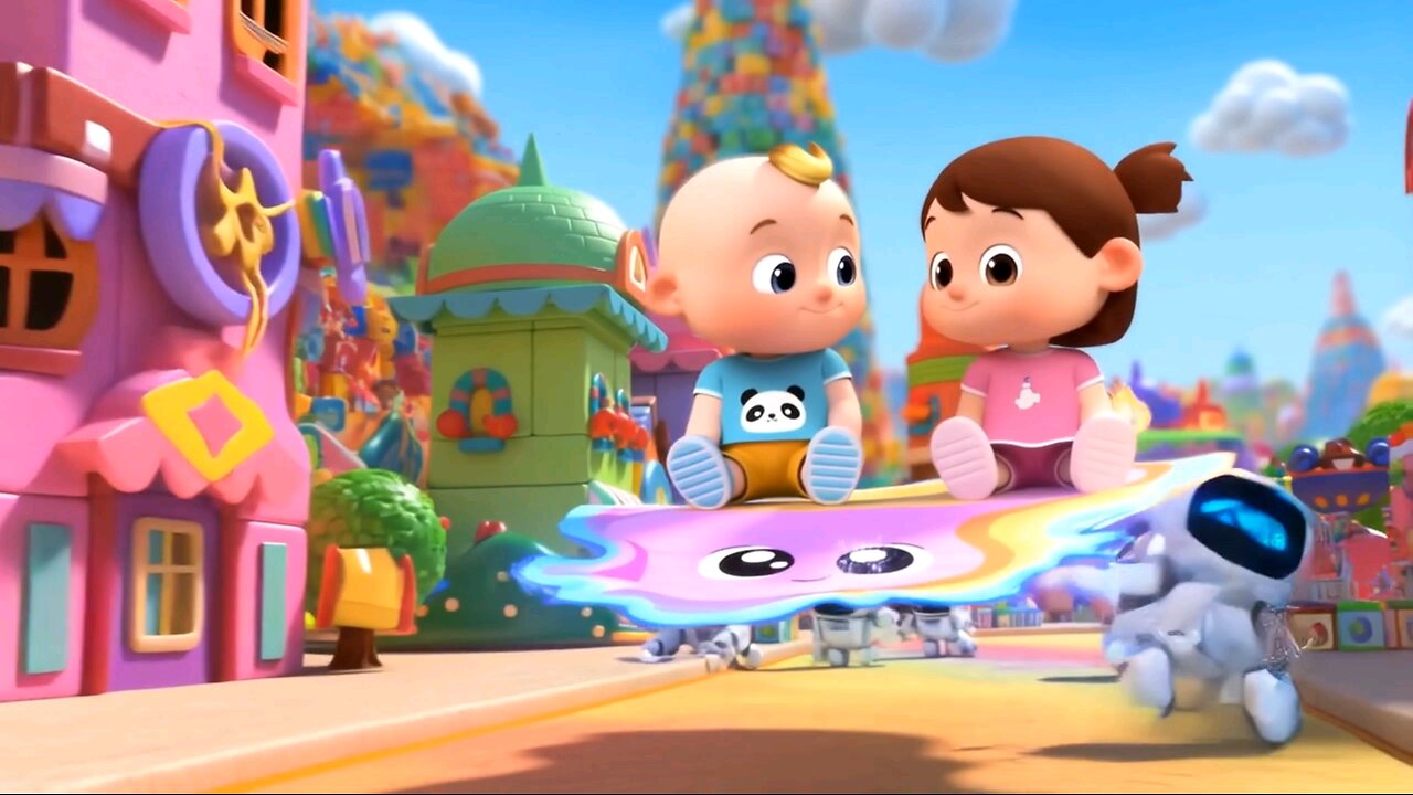 Magical Carpet Adventure Nursery Rhyme and Kids Song