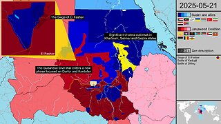 31: RSF tightens the Siege of El Fasher (New mini map)