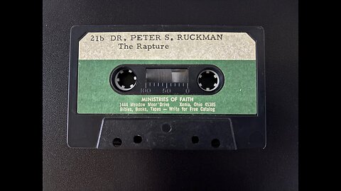 The Rapture - Dr. Ruckman