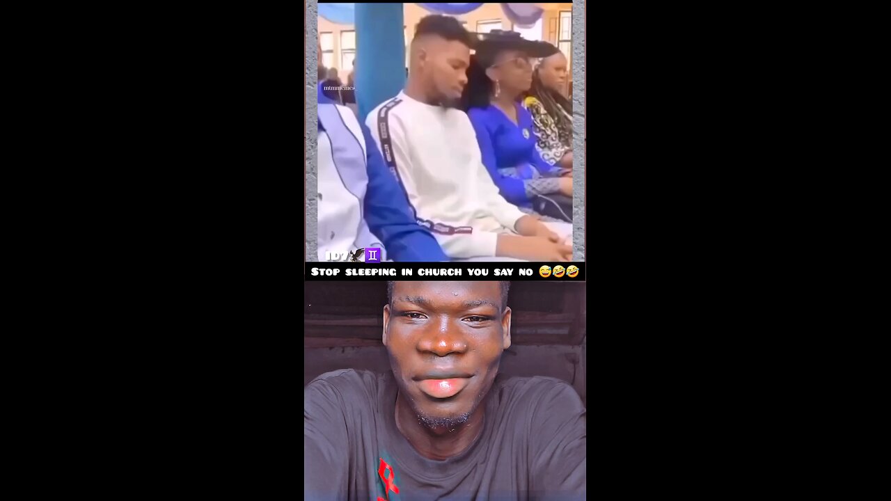 sleeping in the church