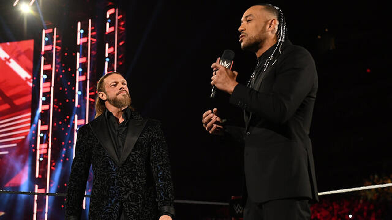 Edge and Damian Priest take down AJ Styles: Raw, April 4, 2022 @wwefree
