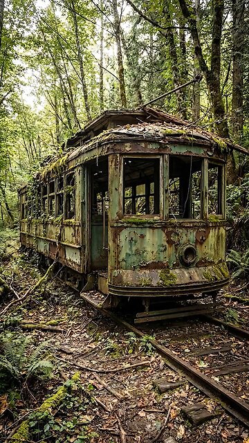 Turning an Abandoned Tram Into a Luxury Space.