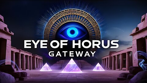 Eye of Horus Gateway | 7.07 Hz Third-Eye Activation • Pineal Gland Awakening • Deep Theta Meditation