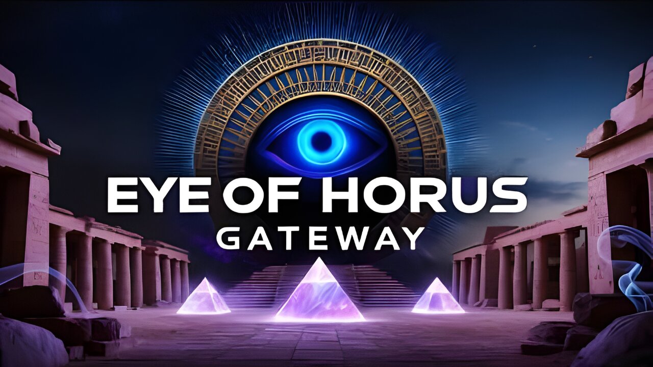 Eye of Horus Gateway | 7.07 Hz Third-Eye Activation • Pineal Gland Awakening • Deep Theta Meditation