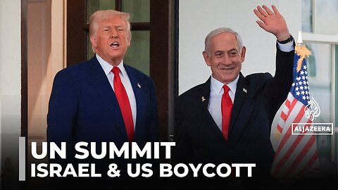 United Nations summit: Israel and US boycott event for two-state solution