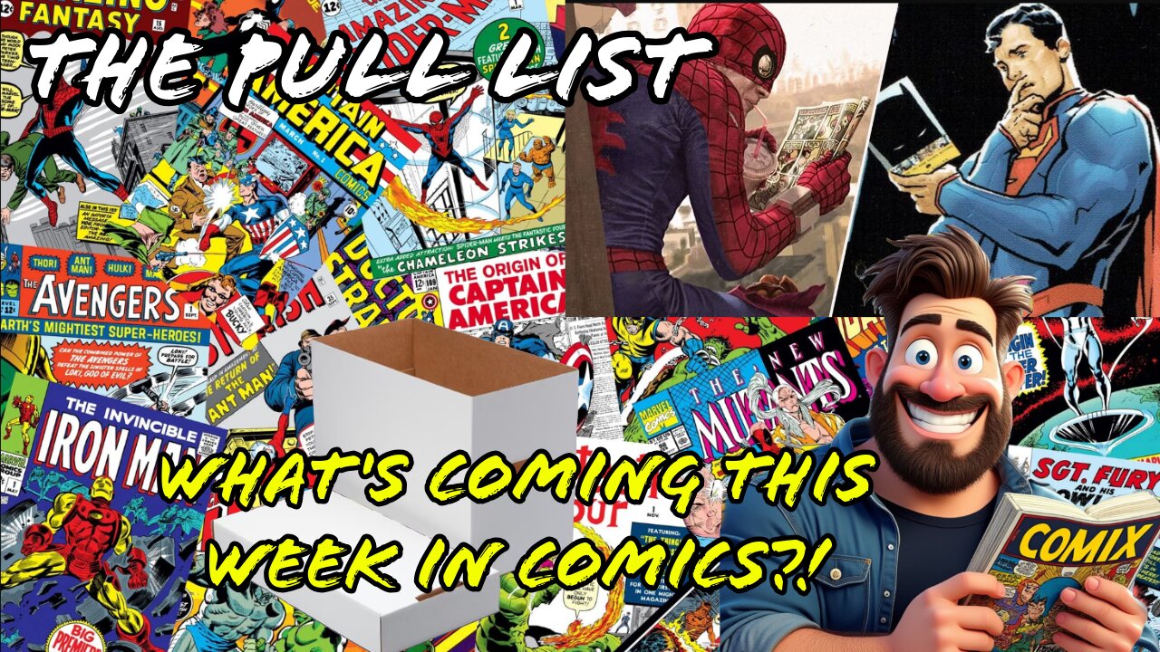 BIG WEEK FOR NEW COMICS🟣THE PULL LIST LIVE!🟣New Comics, Comic Book News, & more! - Week of 8/27/25