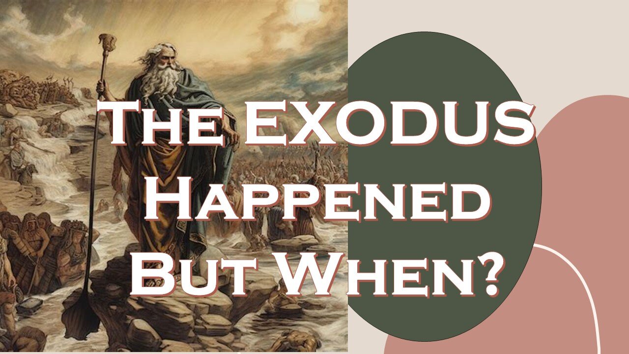 Evidence for the Exodus- But Not When You Think!