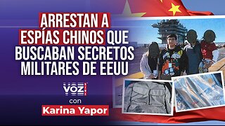 Arrestan a espías chinos que buscaban secretos militares