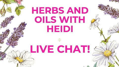 Ask the Herbalist Hour