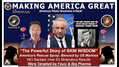 The SKIN WISDOM Story: How this Patriot Made & USMC-Backed Rescue Spray has Redefined Skin Care!