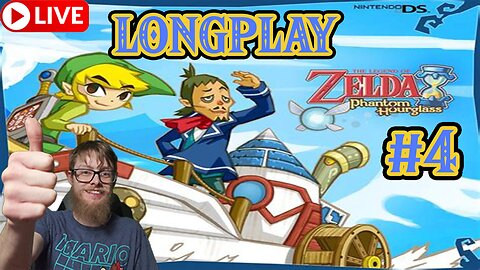 🔴 Zelda Phantom Hourglass! First Playthrough! PART 4! Real Nintendo DS Footage! 1440p!