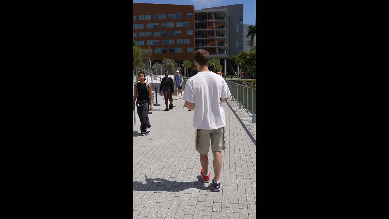 That was interesting #miami #umiami #college #manonthestreet #streetinterview