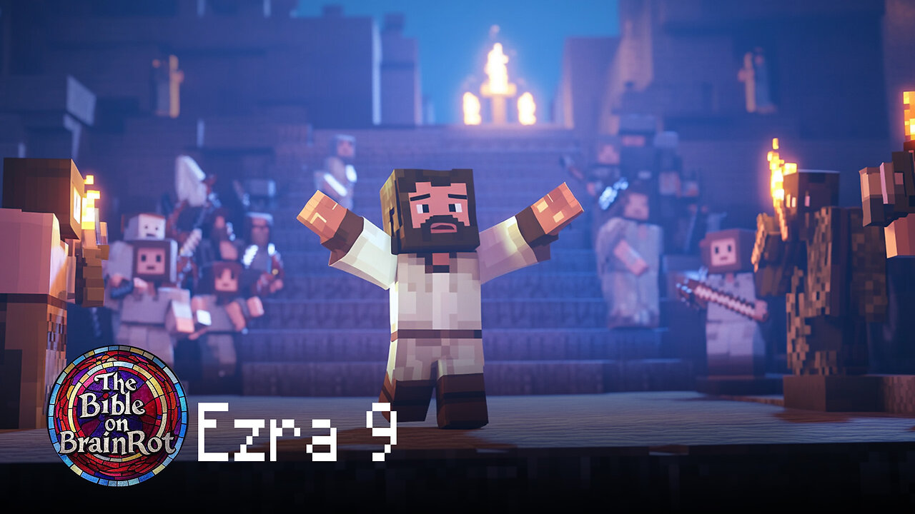 📜 Ezra 9 – “A Broken Prayer” | The Bible on BrainRot