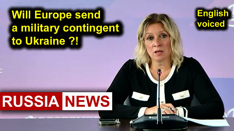 Will Europe send a military contingent to Ukraine?!