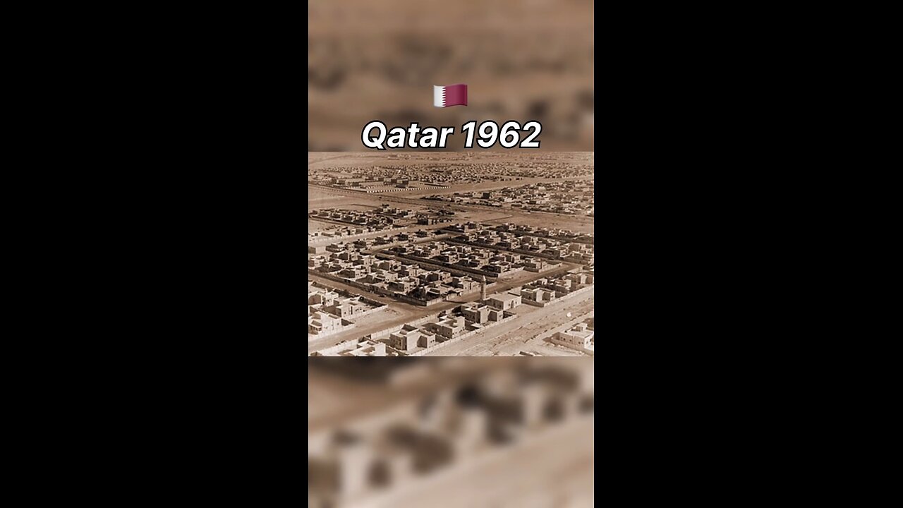 Qatar old and new look