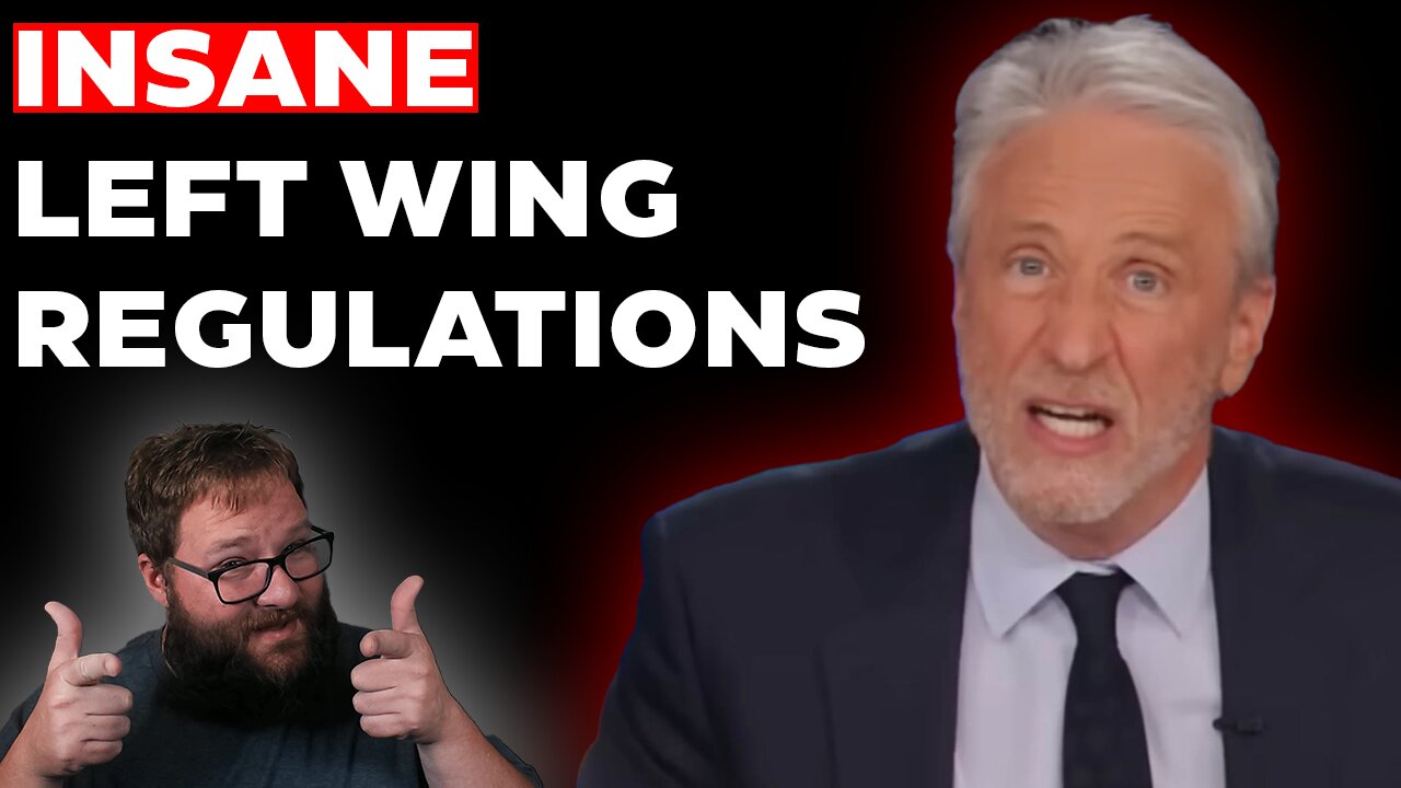INSANE Left-Wing Regulations, Accolonn Reacts to Jon Stewart finding out