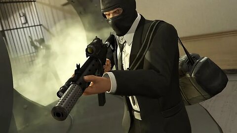 GTA V ONLINE PS5. Garment factory heist Solo.