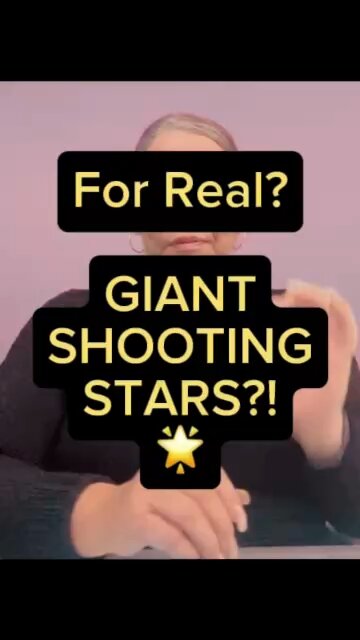 For Real? We MISSED Giant Shooting Stars?! 🌟