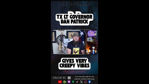 🚨 Dan Patrick’s Creepy Vibes Exposed: Texas Lt Gov Nightmare
