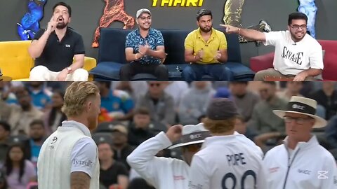India vs england 4th test match, handshake issue, very aggressive conversation 😮