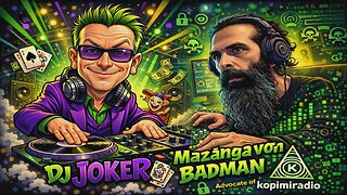 #kopimiradio 02 08 26 @mazanga @RealDJJoker Live Sunday 1900 GMT #kopimi