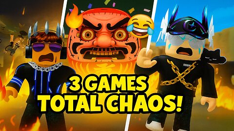 Roblox Chaos Challenge: Can We Survive These 3 Games