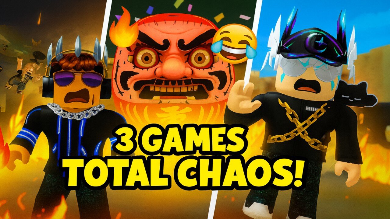 Roblox Chaos Challenge: Can We Survive These 3 Games