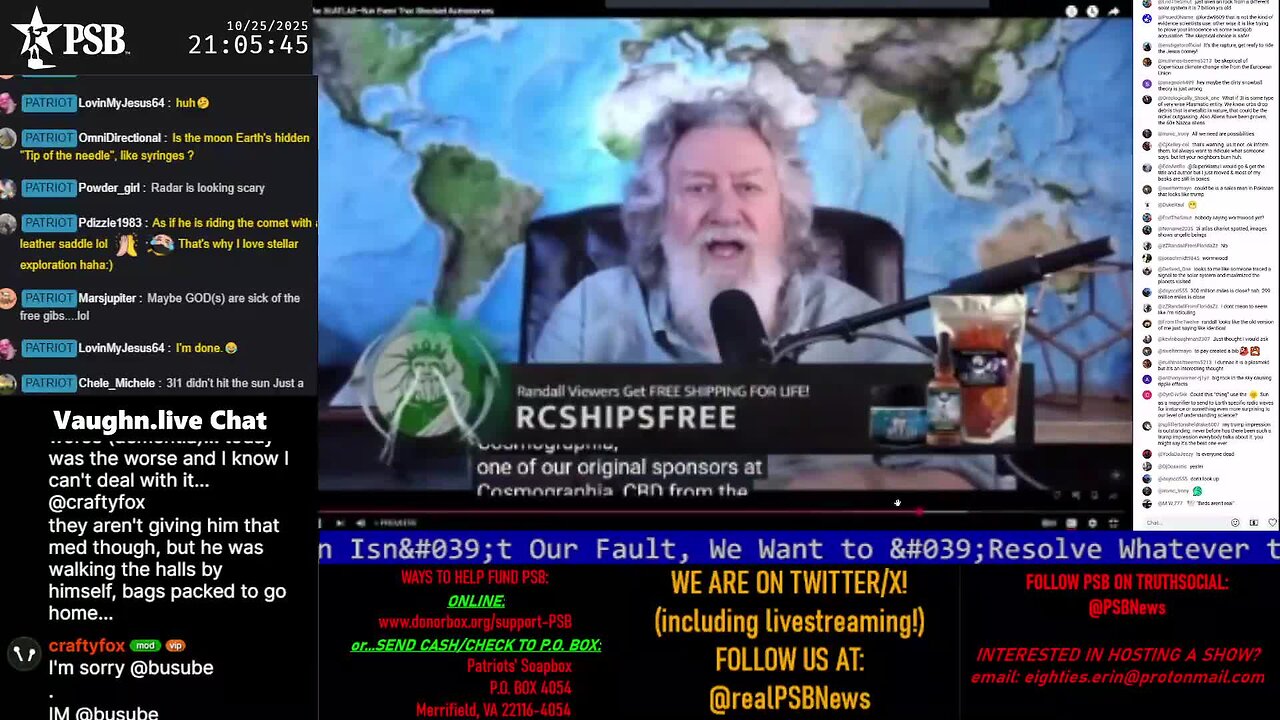 2025-10-25 21:00 EDT - Saturday Night Vibe: with Dano54