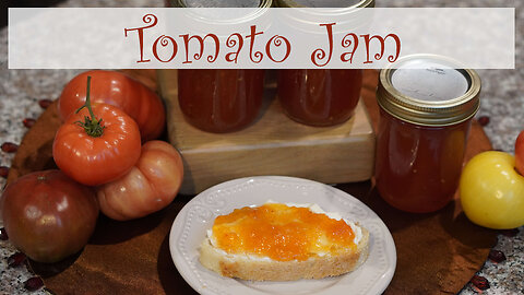 Tomato Jam Canning Recipe