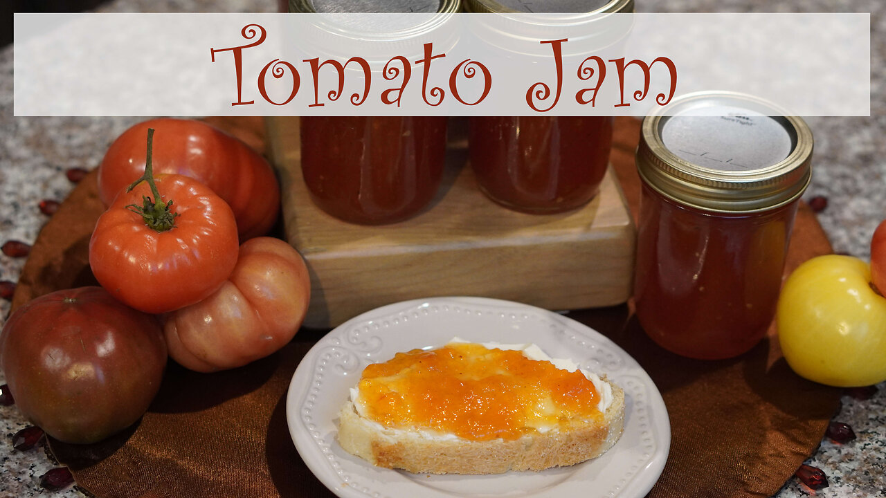 Tomato Jam Canning Recipe