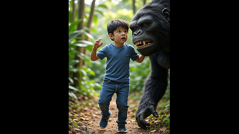 Zookeepers try to escape enclosure with male gorilla