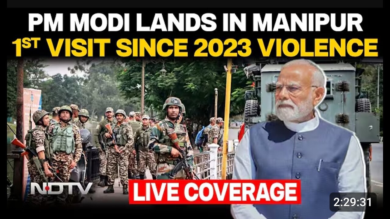PM Modi In PM Modi Speech Today | PM Modi News LIVE | Modi Visit To Manipur | PM Modi L