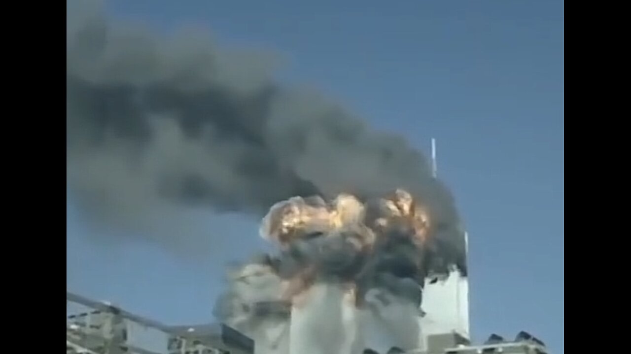 WTC TOWER EXPLODING WITHOUT FAKE CNN CGI PLANE