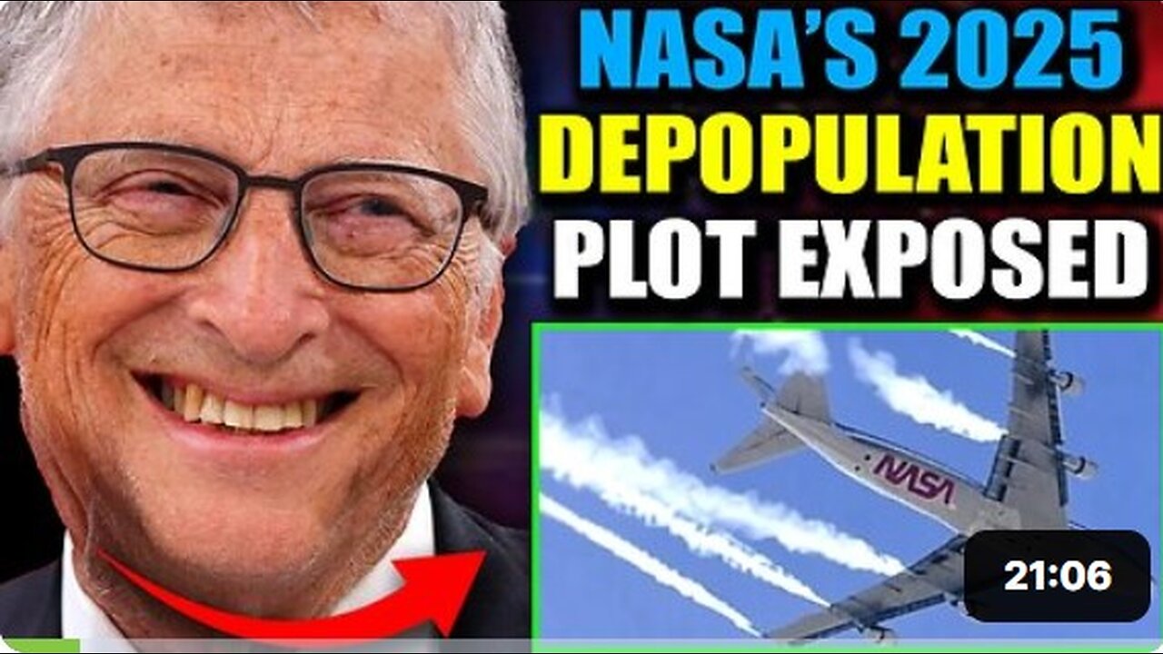 NASA-dokumentit paljastavat salaisen Chemtrails-suunnitelman, jonka tarkoituksena on aiheuttaa "apokalyptisiä" luonnonkatastrofeja vuonna 2025.