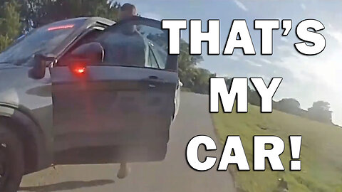 Bad Guy Hops In Cop’s Cruiser And Tries To Take The Officer With Him! LEO Round Table S10E153