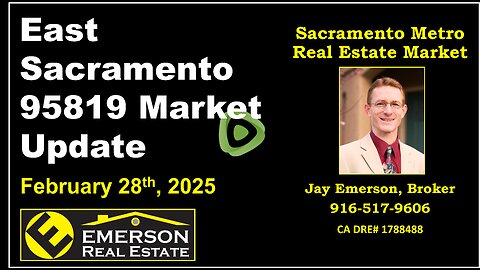 East Sacramento 95819 Real Estate Market Update