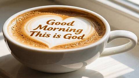 Good Morning This Is God (Official Lyric Video)