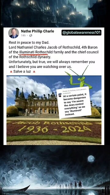 Illuminati Israel was created by Illuminati Rothschild dynasty. They admit it.