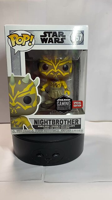 Buy It Now: Funko Pop: Gaming: Star Wars: Night Brother 457 (Good Condition)
