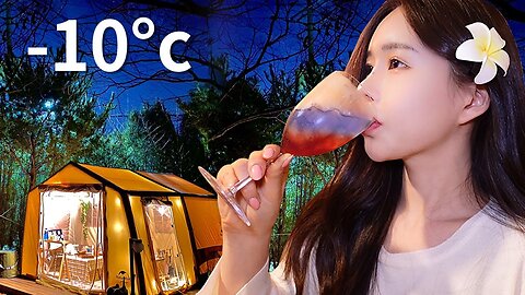 How I enjoy Jangbak ｜ The coziness of an air tent ｜ Making cocktails ｜ Ban